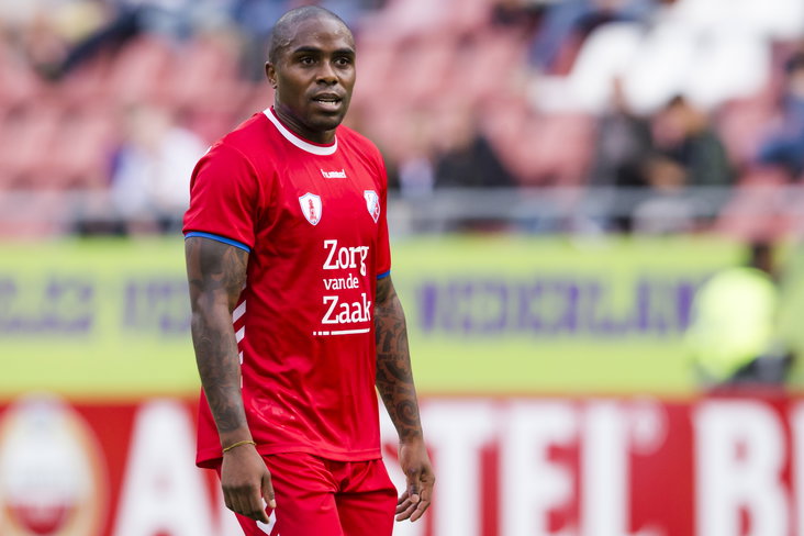 Edson Braafheid in het shirt van FC Utrecht