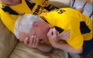 Emotie bij NAC supporters