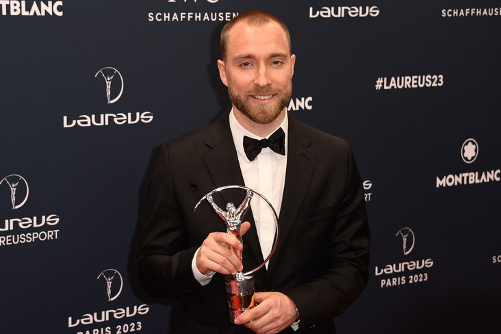 Christian Eriksen wint 'Comeback van het Jaar Award'