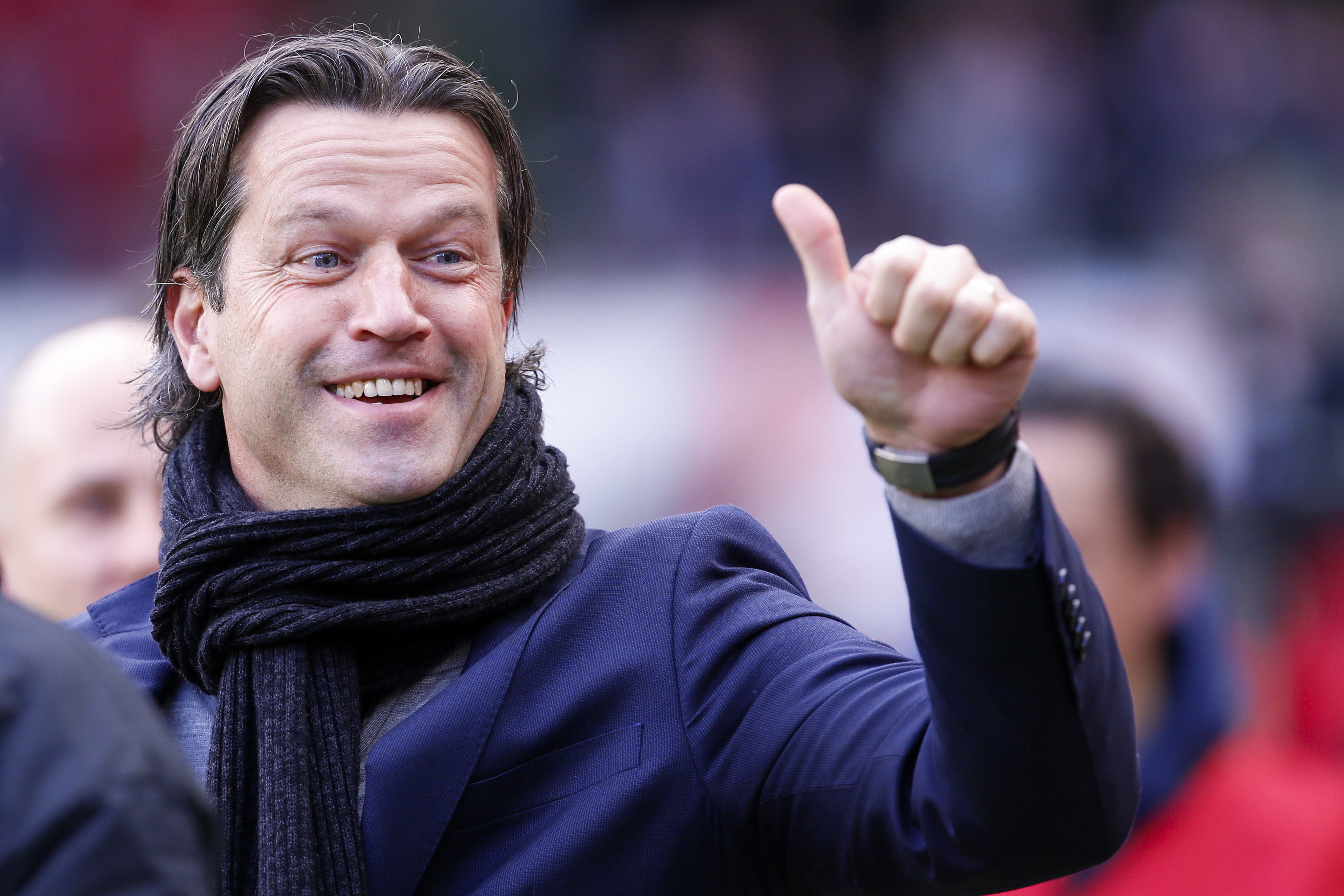 Ernest Faber in het Philips Stadion