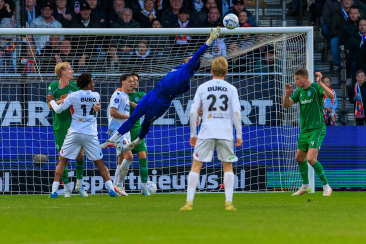 Etienne Vaessen met een spectaculaire redding