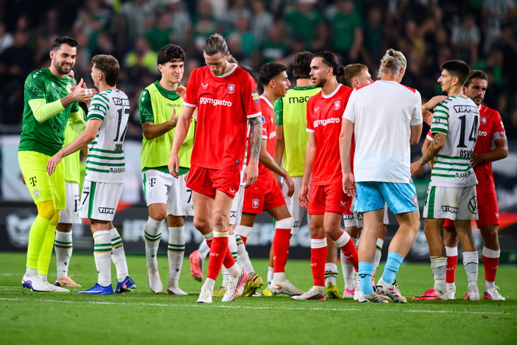 FC Twente baalt, Ferencvaros viert feest