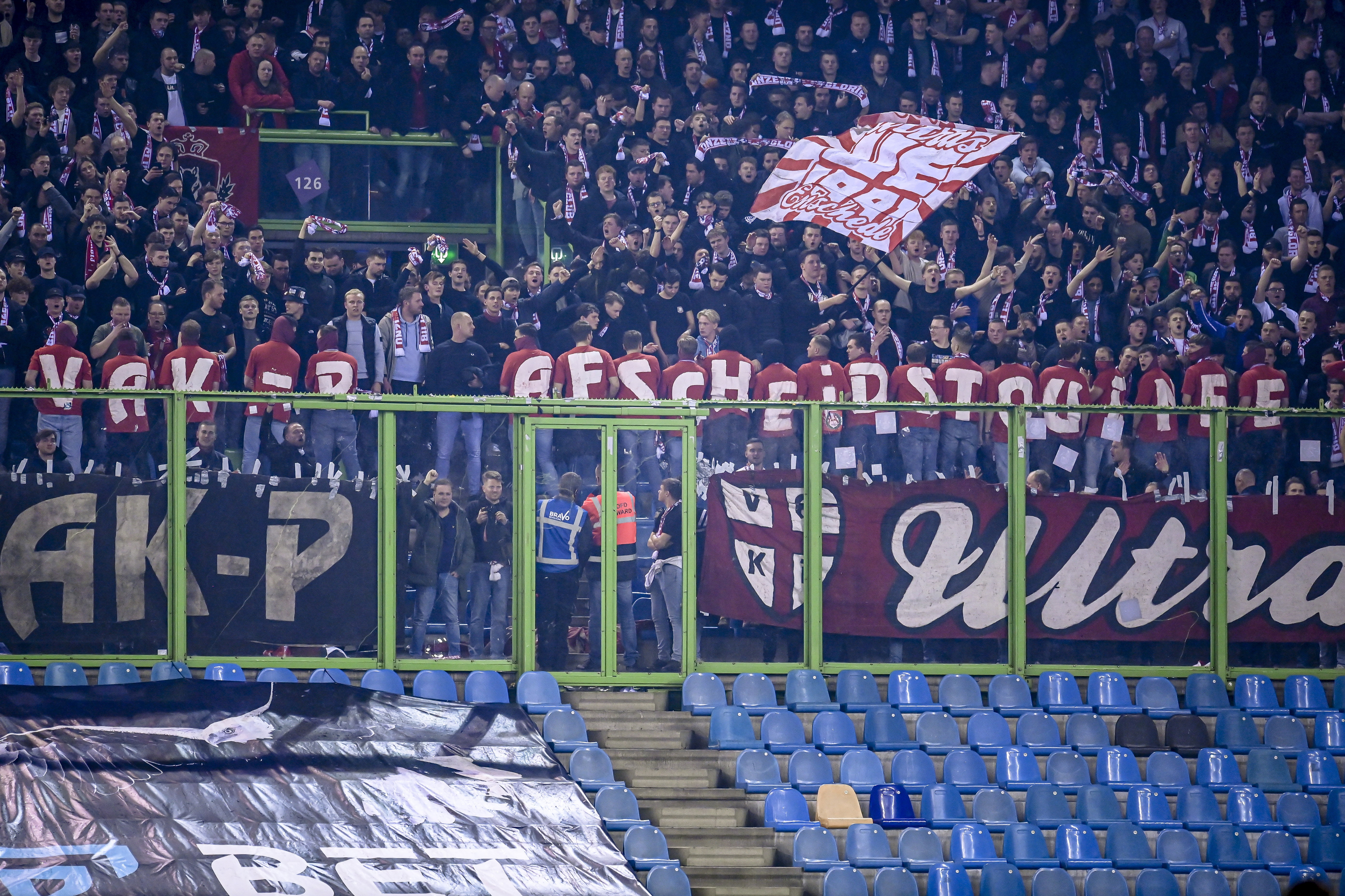 FC Twente supporters in De Gelredome