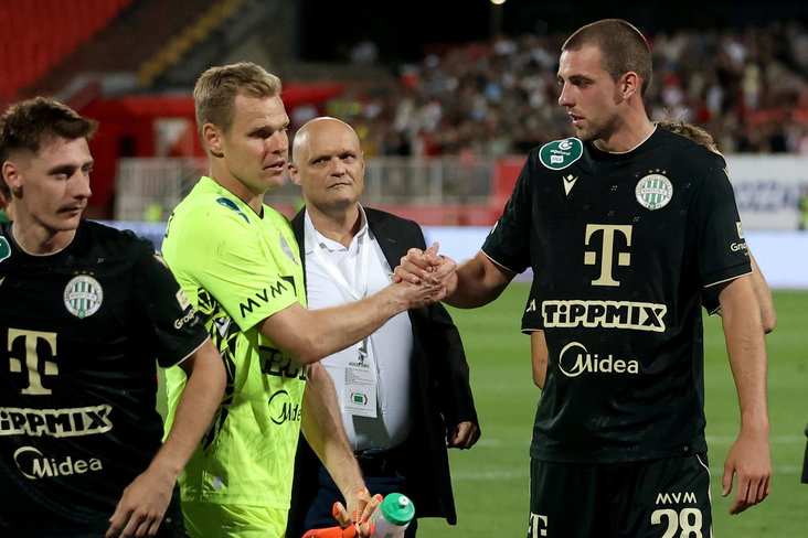 FK Vojvodina tegen Ferencvaros de laatste club wint het eerste duel van het tweeluik