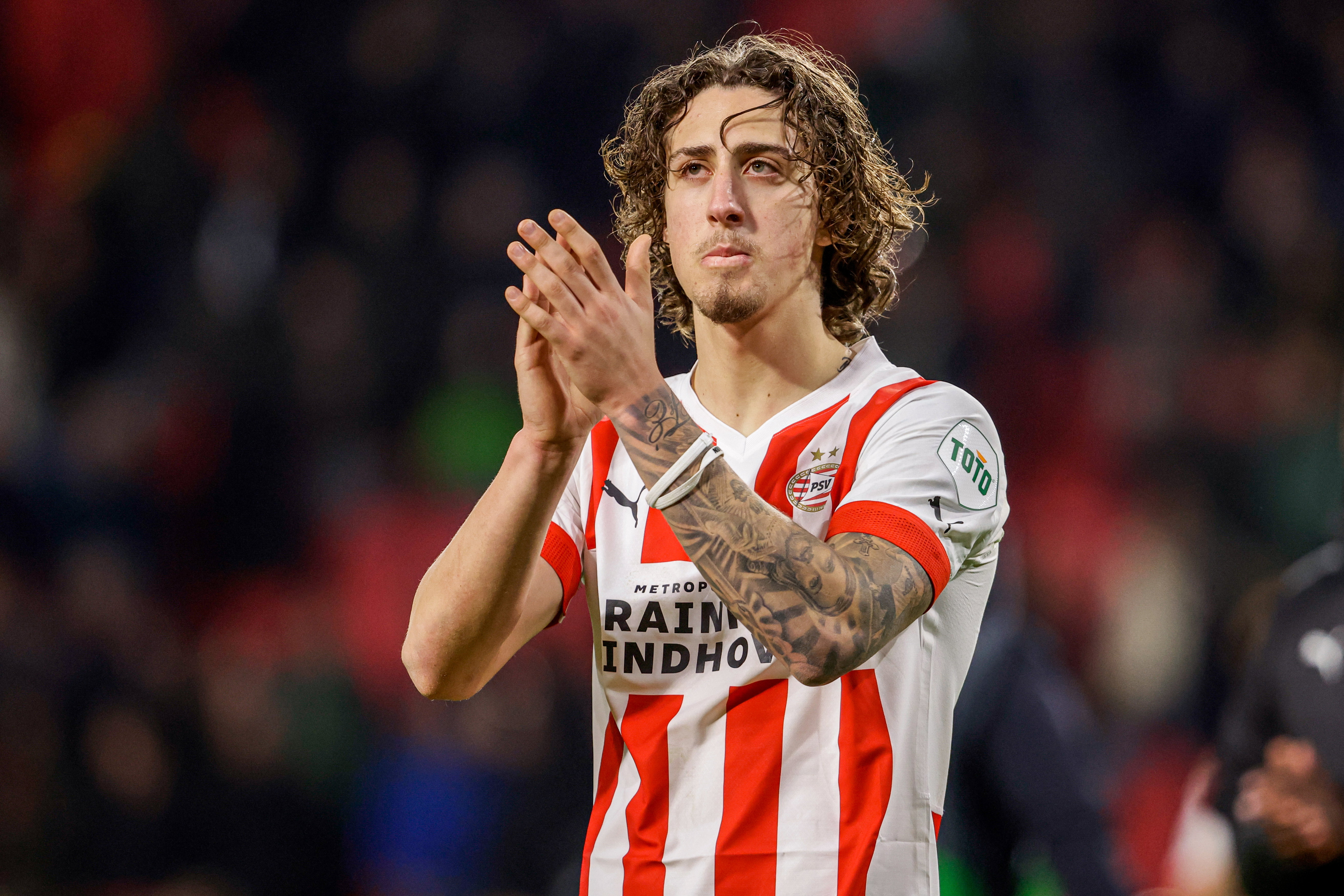 Fabio Silva namens PSV