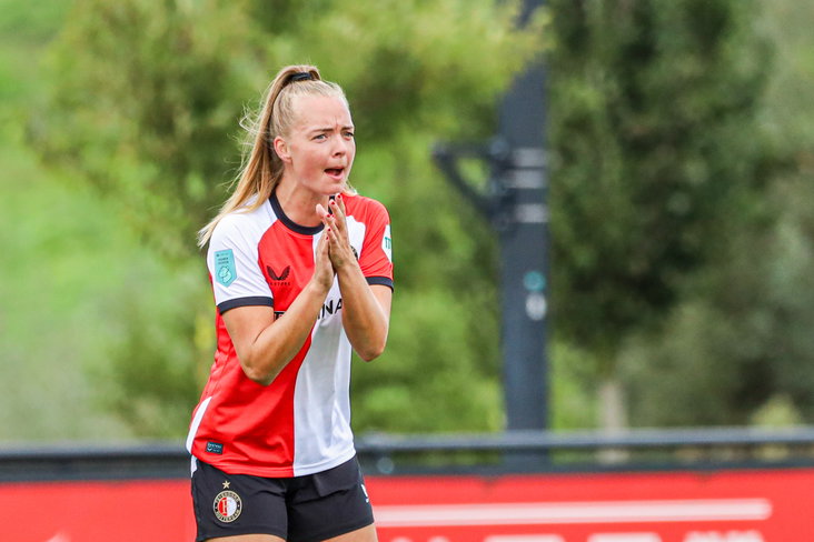 Amber Verspaget bij Feyenoord