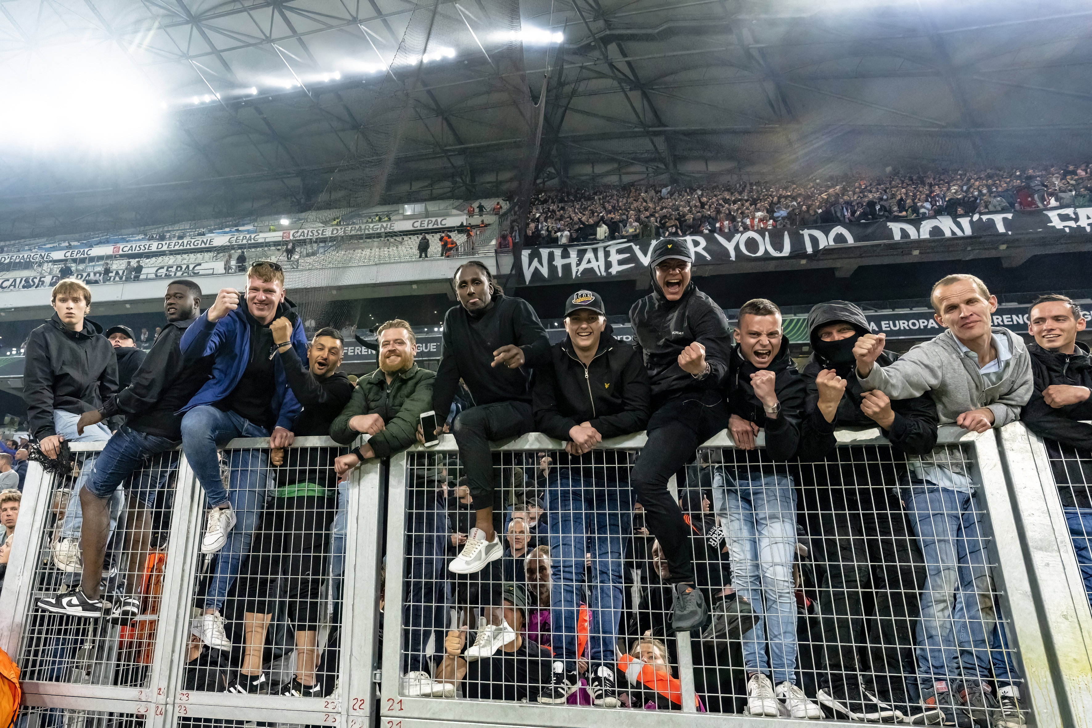Feyenoord-supporters in Europa