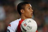 Gianni Zuiverloon in het shirt van Feyenoord