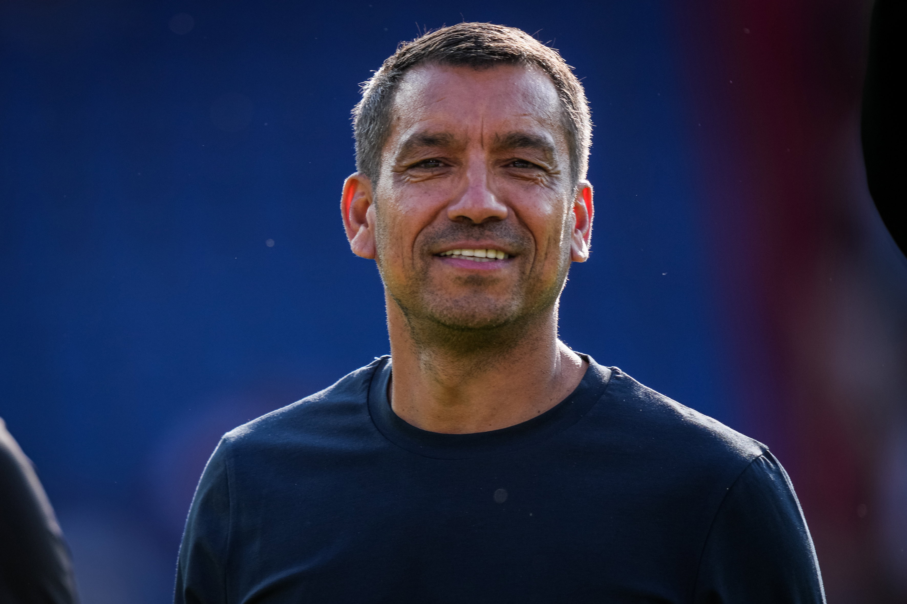 Giovanni van Bronckhorst na het duel met Atalanta