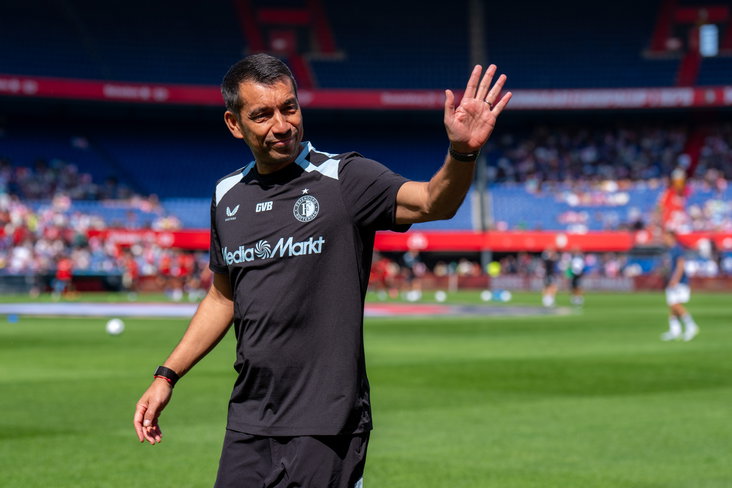 Giovanni van Bronckhorst na het duel met Club Brugge
