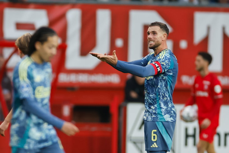 Jordan Henderson tegen FC Twente