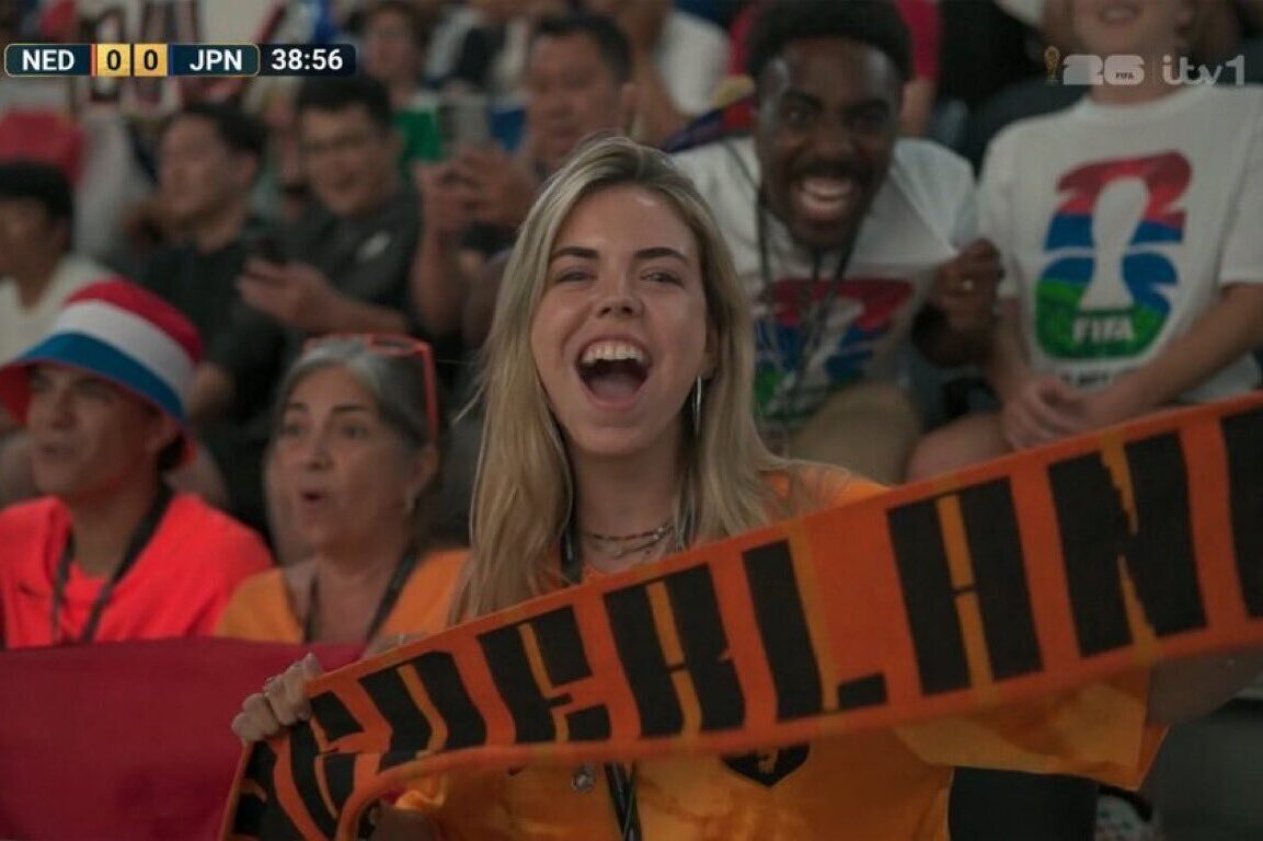 Camila Benen bij Nederland - Japan