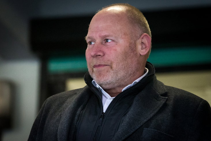 Hans de Zeeuw van FC Dordrecht