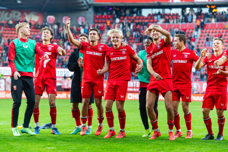 Harry Kuster debuteert namens FC Twente