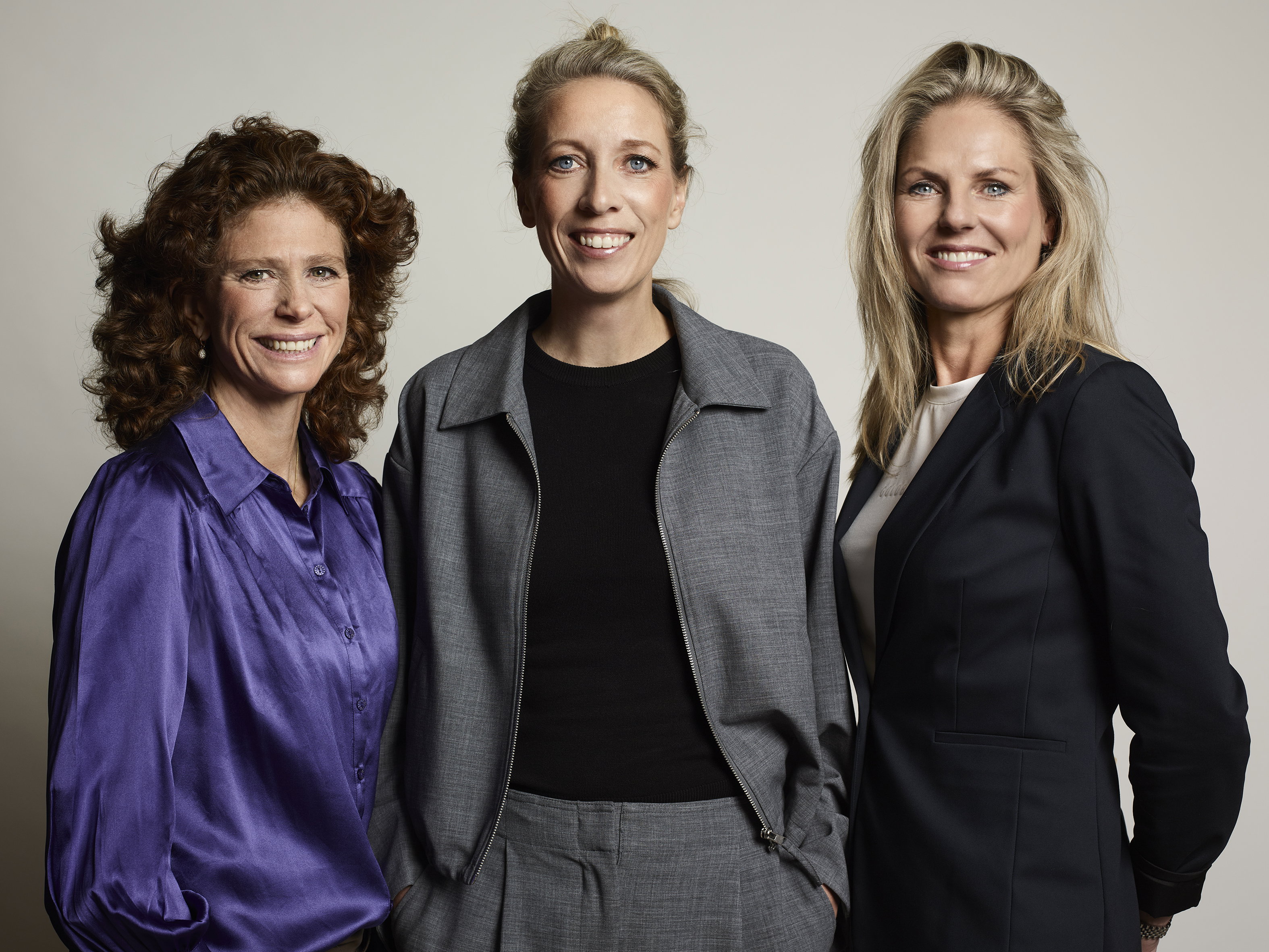 Barbara Barend, Marieke Visser en Susan van Geenen