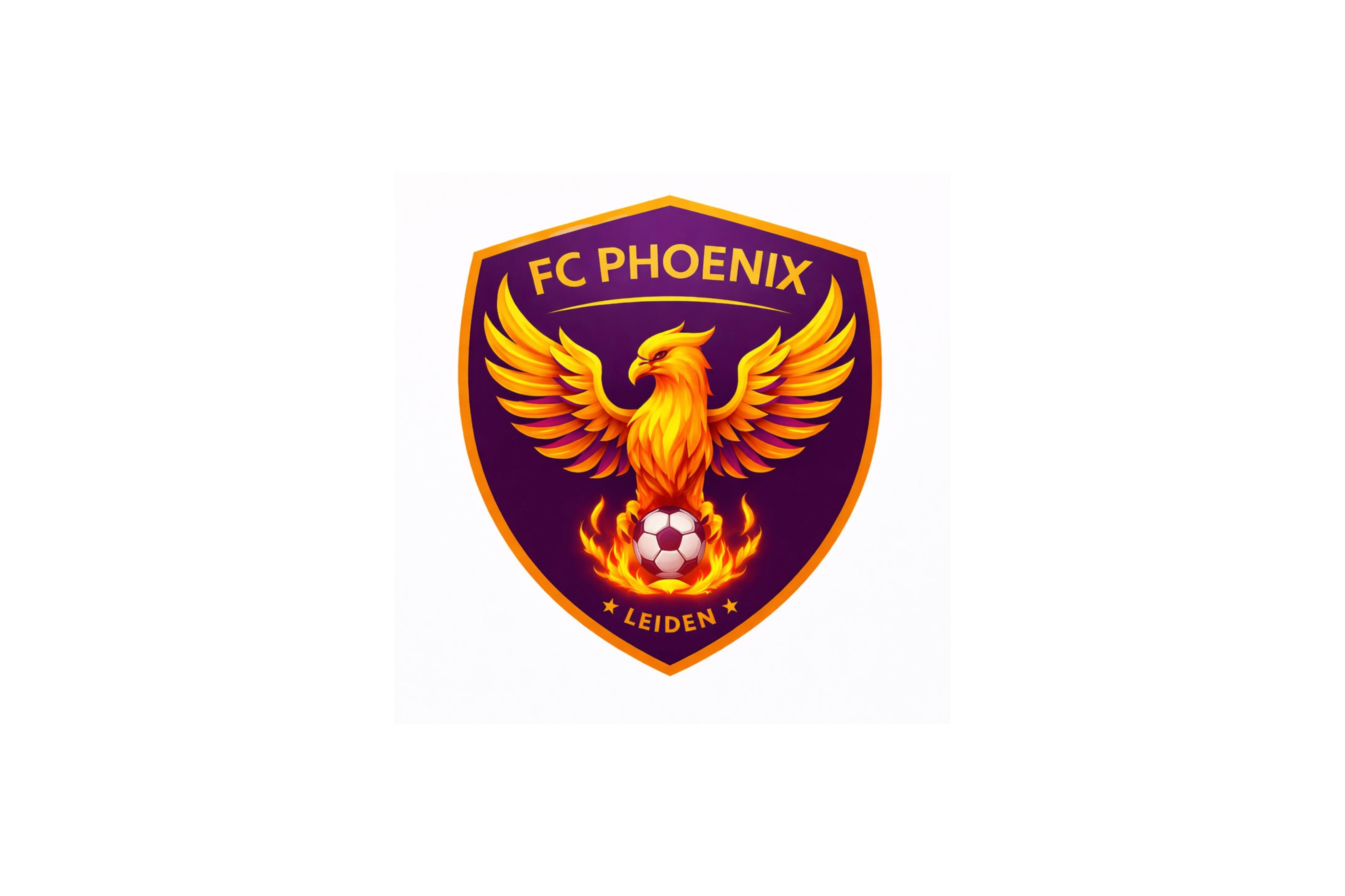 Het logo van FC Phoenix