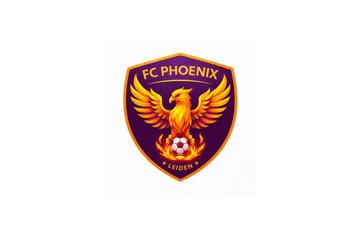 Het logo van FC Phoenix