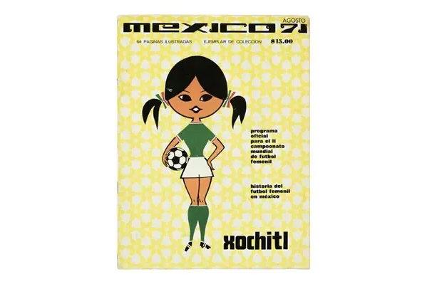 Het logo van het WK 1971 in Mexico