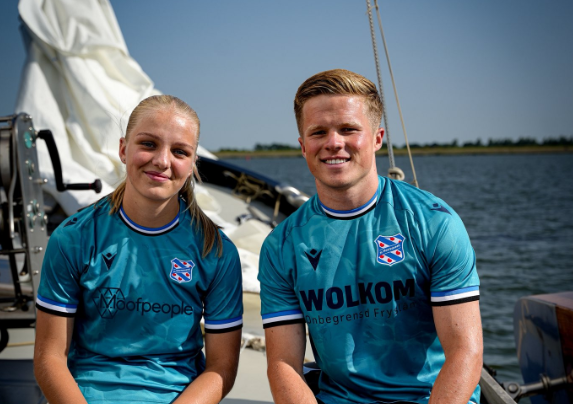 Het nieuwe uitshirt van SC Heerenveen