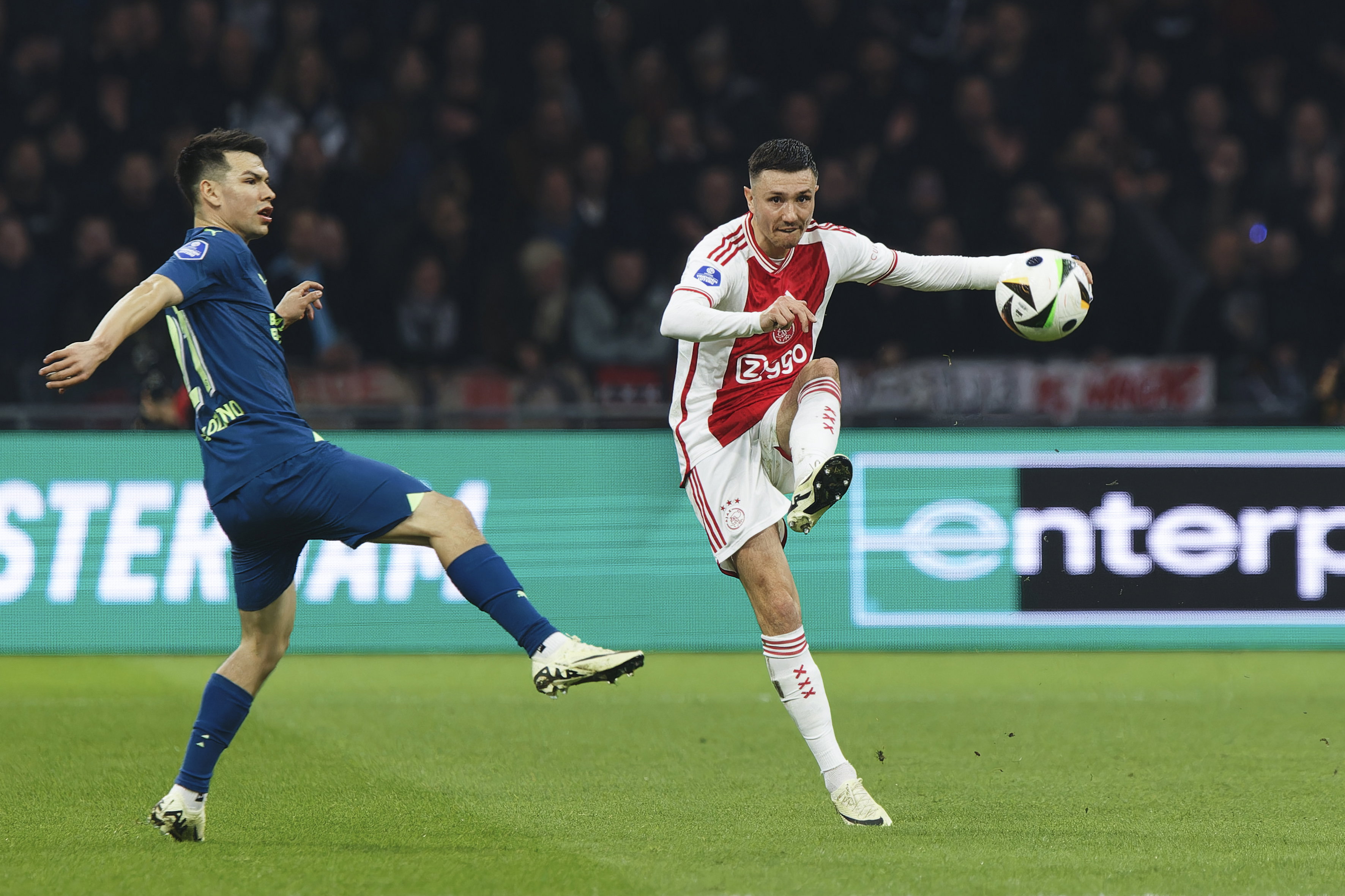 Hirving Lozano en Steven Berghuis