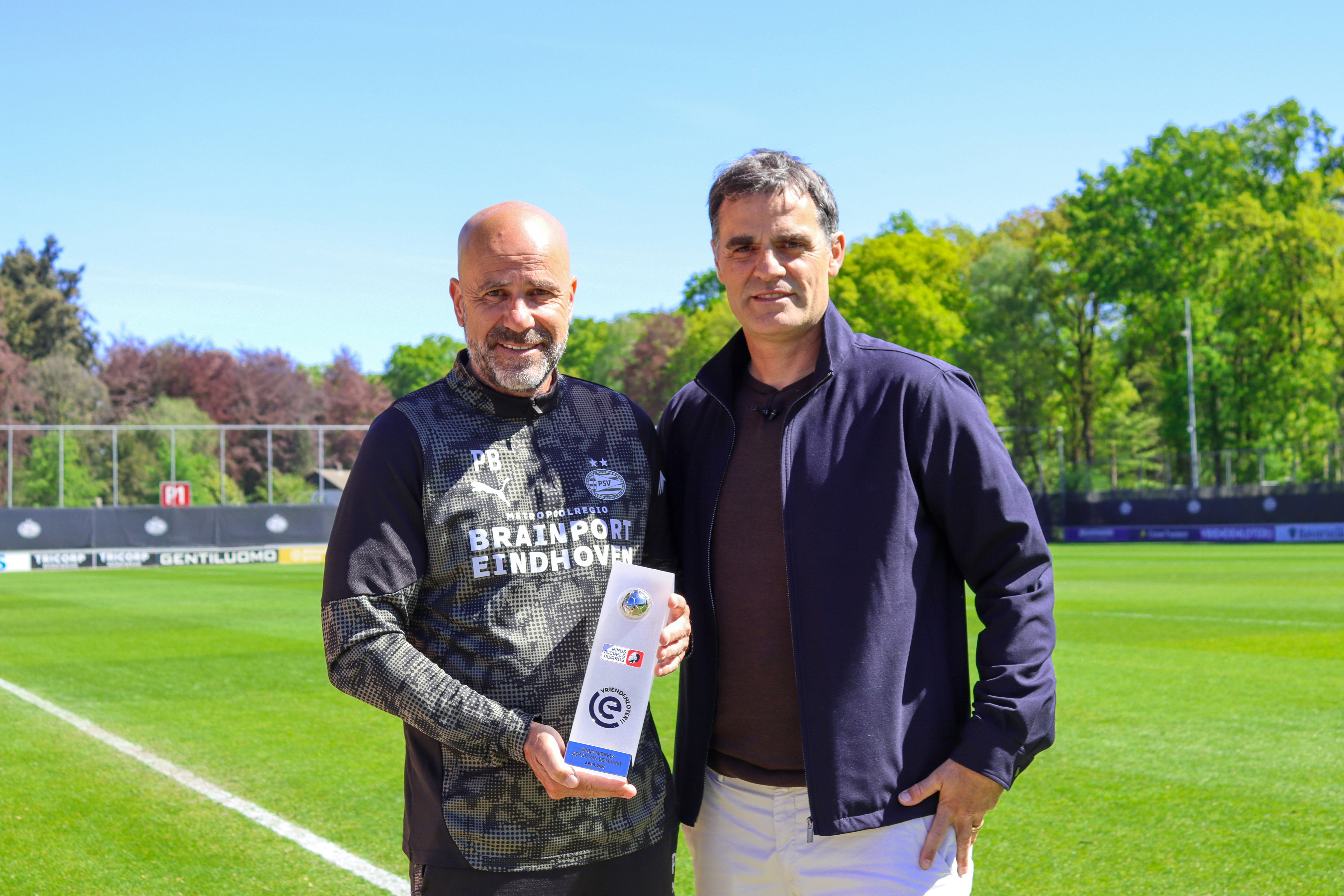 Peter Bosz en Kenneth Perez