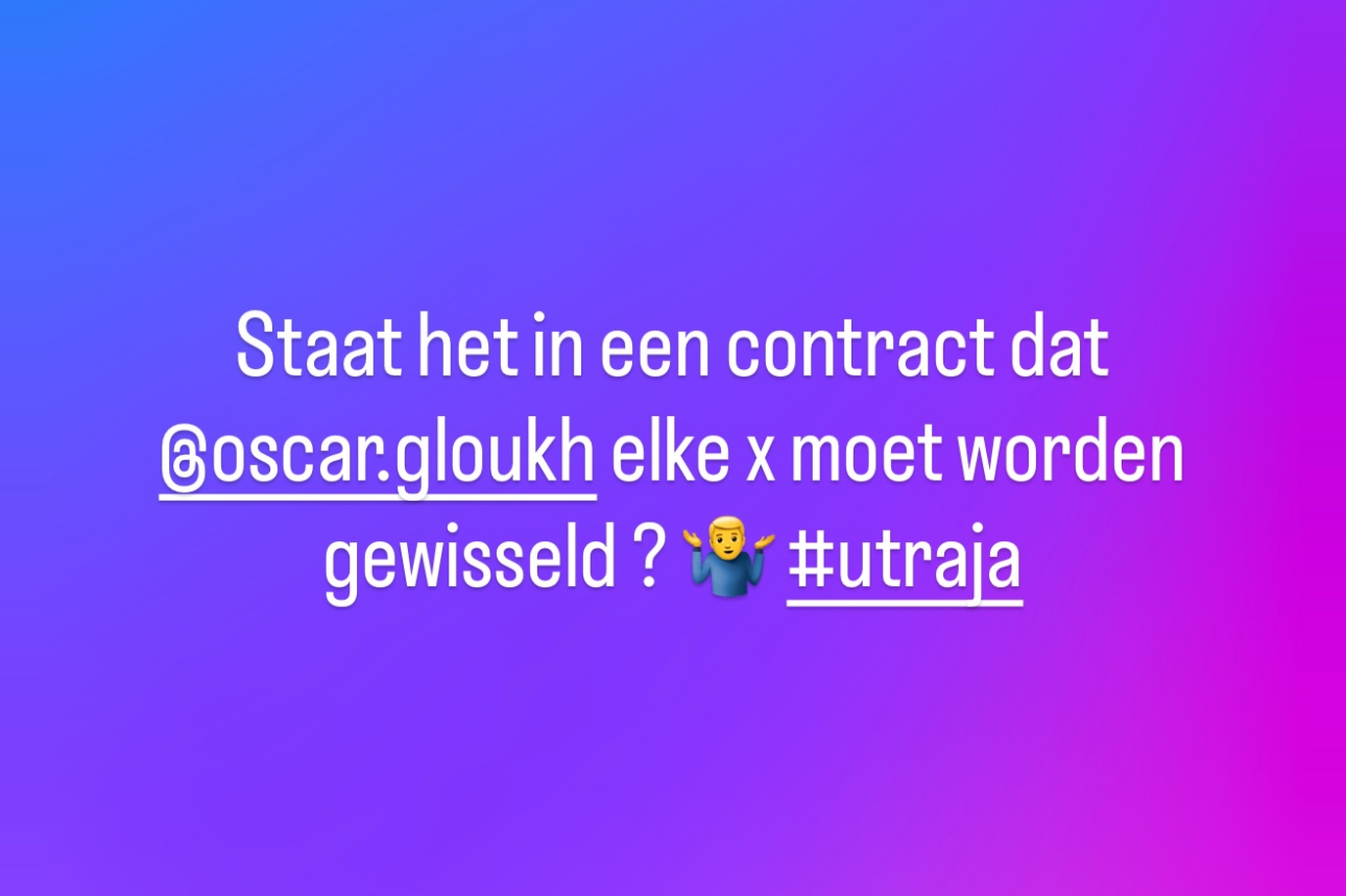 De Instagram-story van Andy van der Meijde
