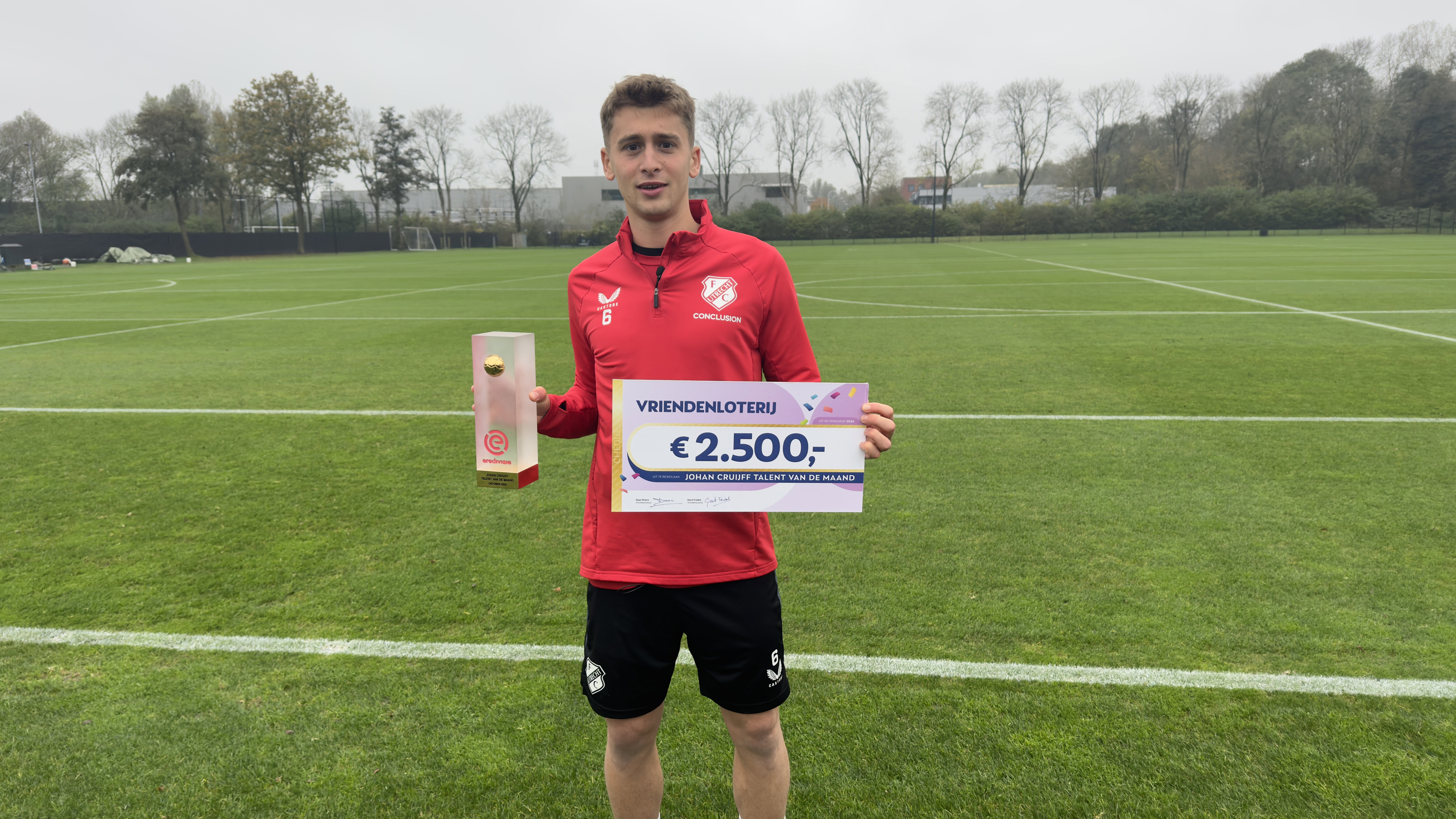 Oscar Fraulo is Johan Cruijff Talent van de Maand Oktober