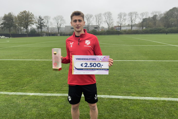 Oscar Fraulo is Johan Cruijff Talent van de Maand Oktober