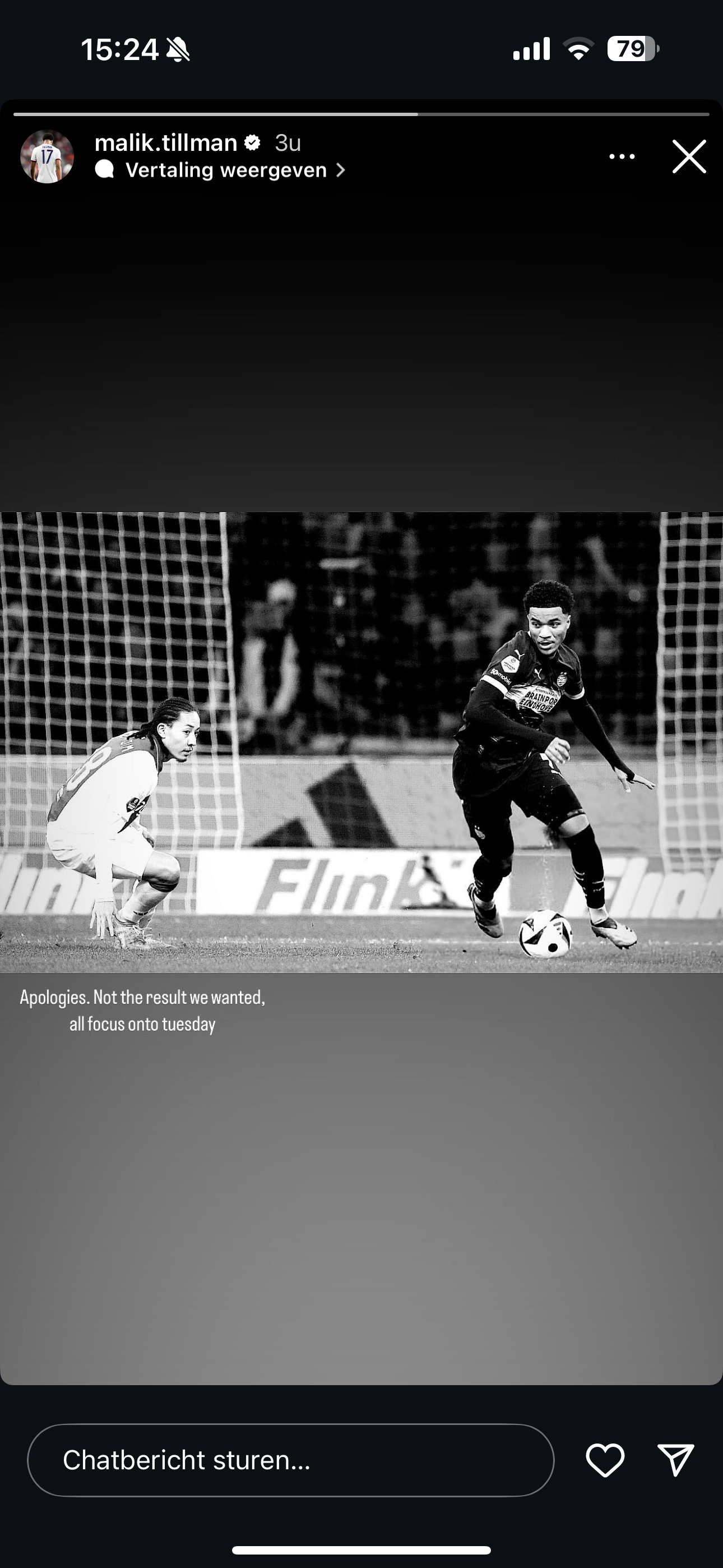 Tillman op Instagram
