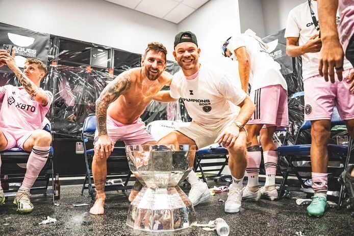 Lionel Messi en Nick Marsman