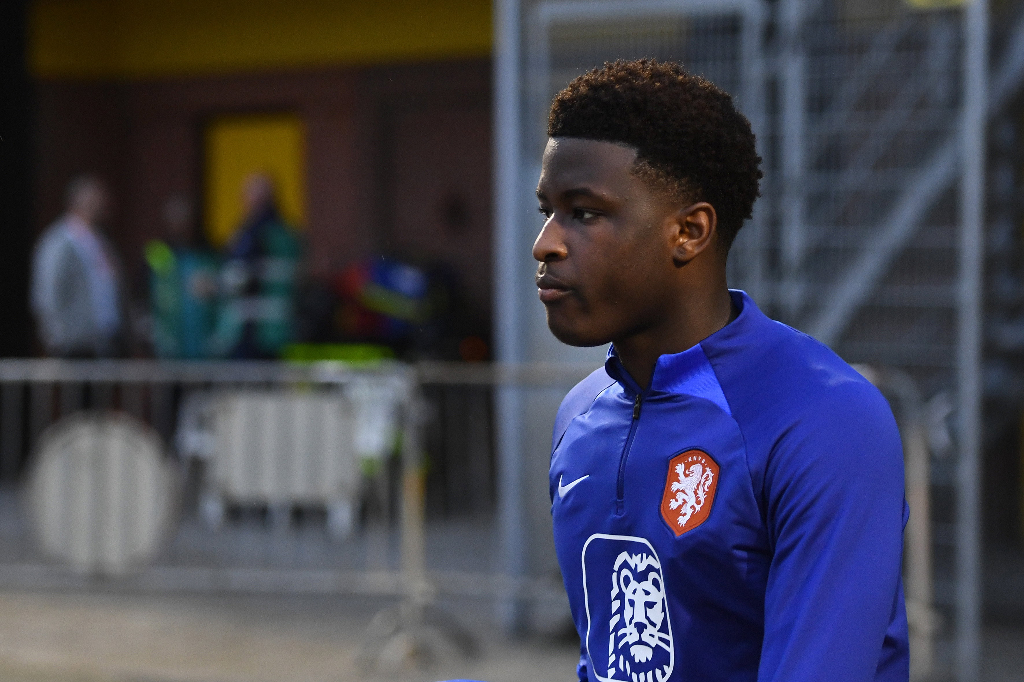 Isaac Babadi bij Oranje