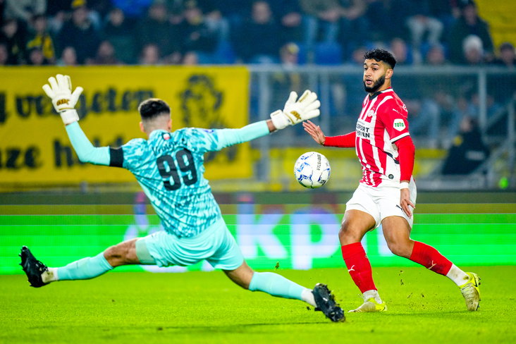 Ismael Saibari tegen NAC Breda