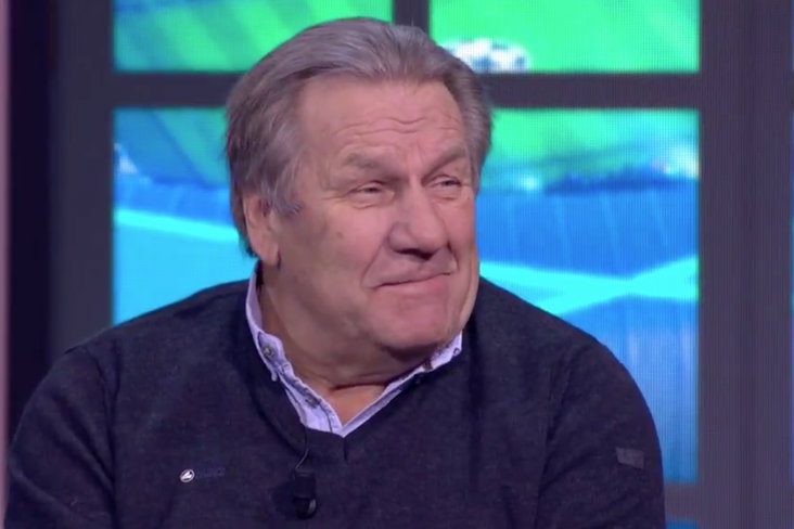 Jan Boskamp in de studio van RTL 7