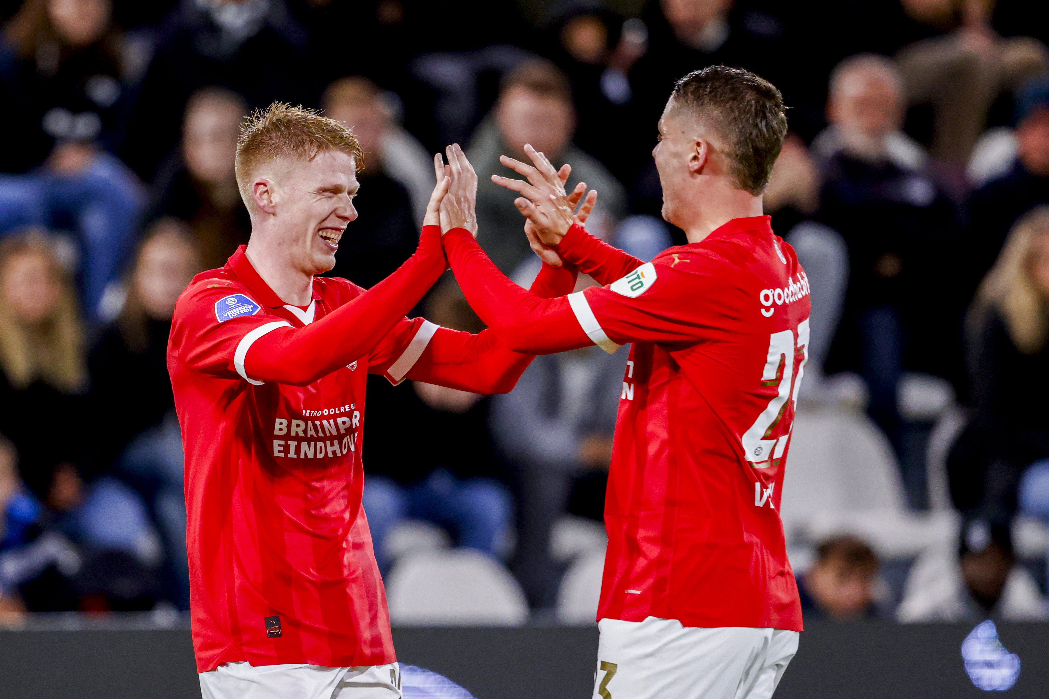 Jerdy Schouten en Joey Veerman