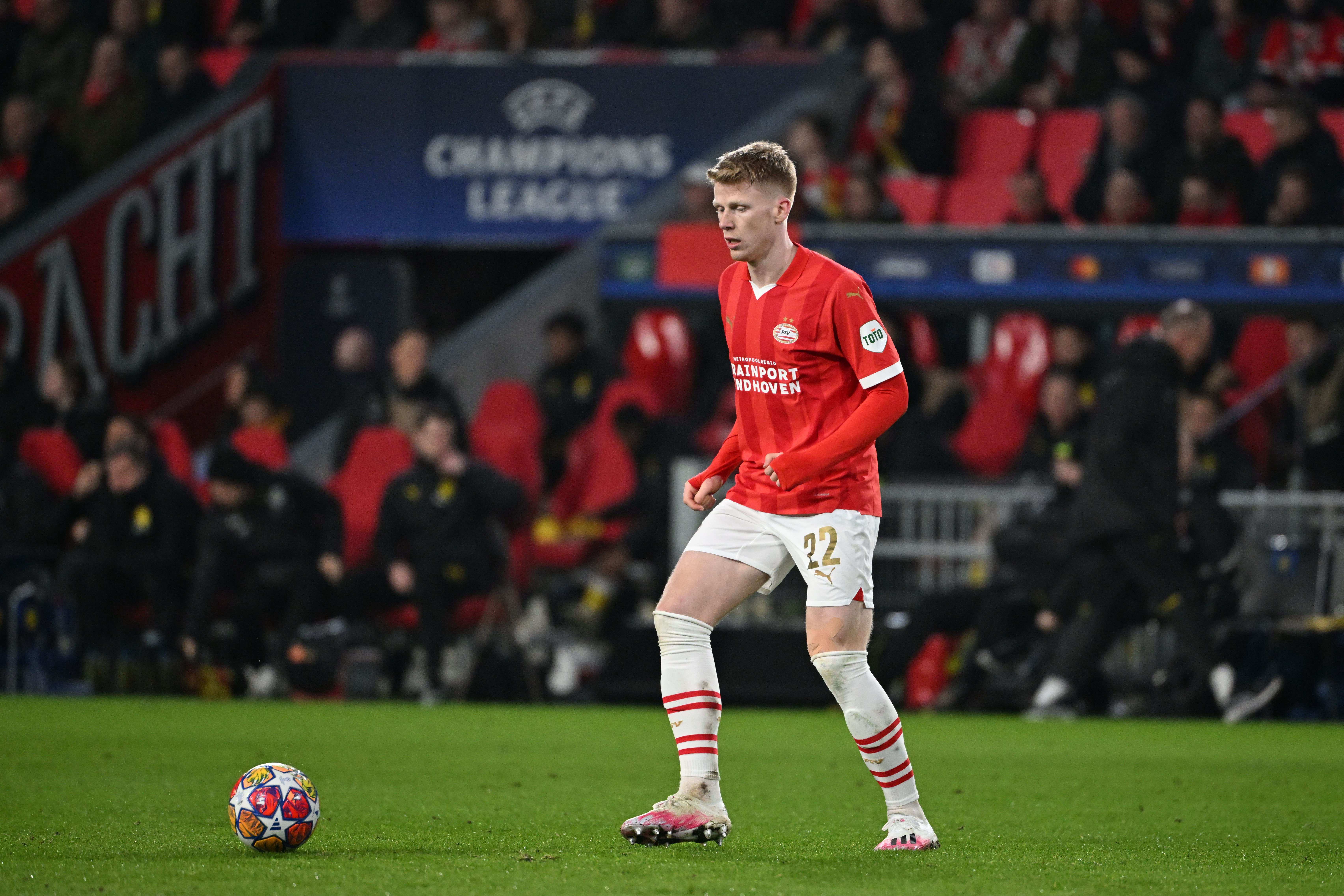Jerdy Schouten tegen Borussia Dortmund