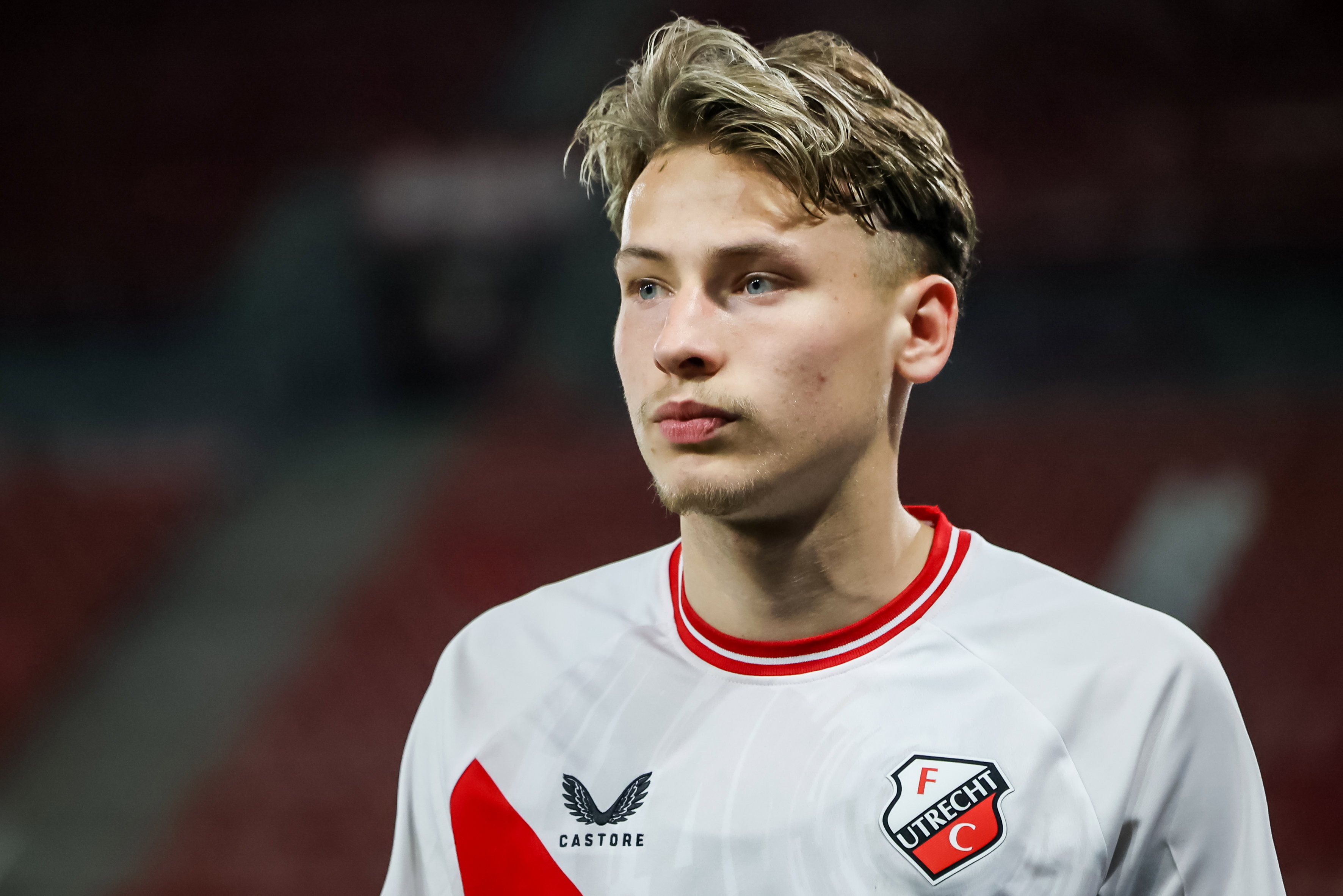 Jesse van de Haar namens Jong FC Utrecht