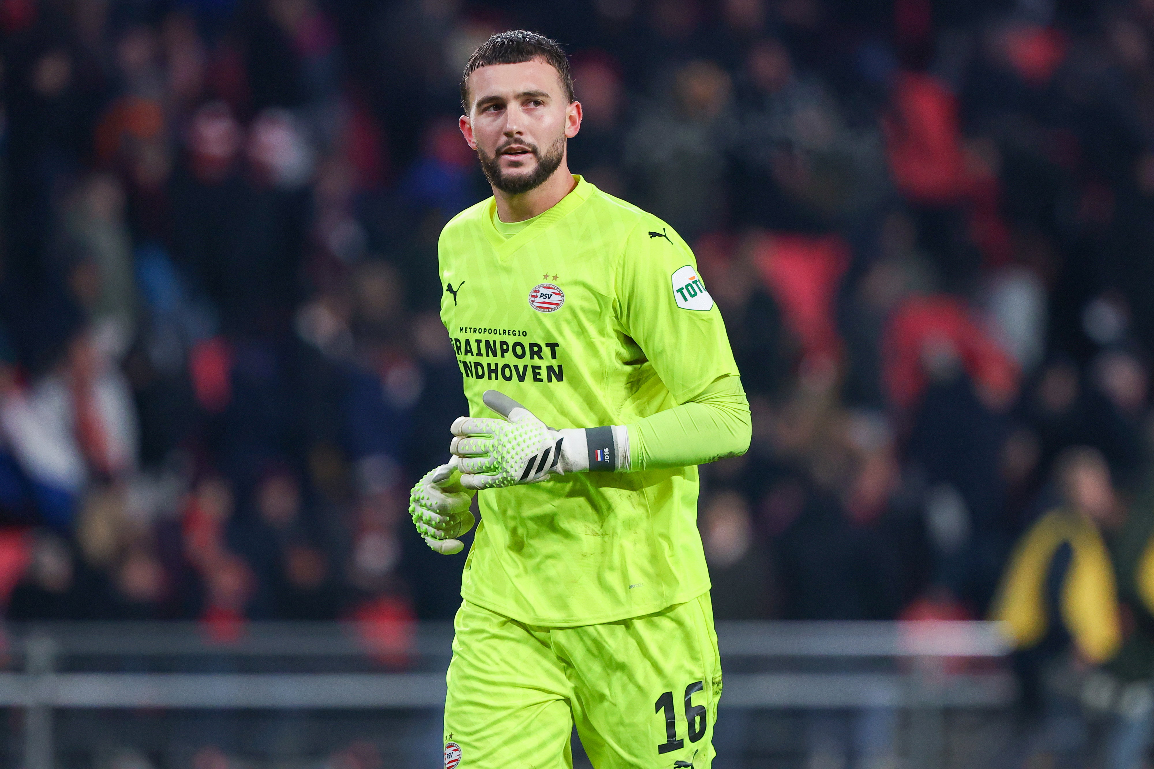 Joël Drommel in het bekerduel tegen FC Twente