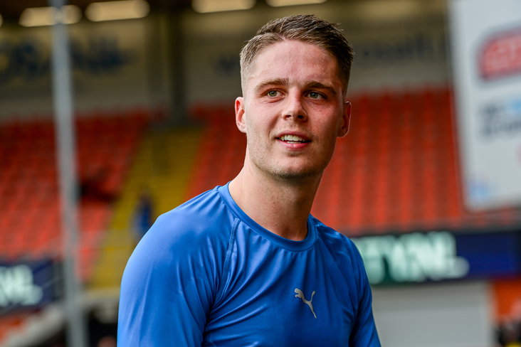 Joey Veerman in het Kras Stadion