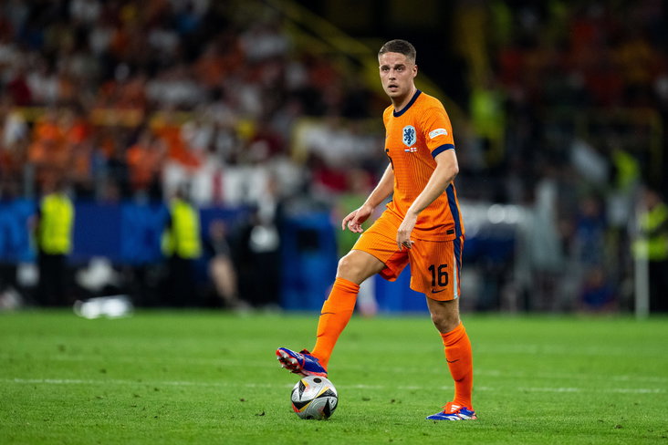 Joey Veerman tegen Engeland