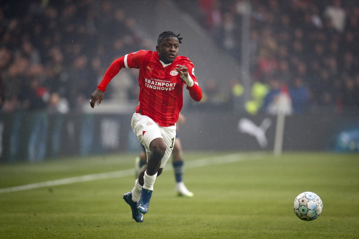 Johan Bakayoko tegen Ajax