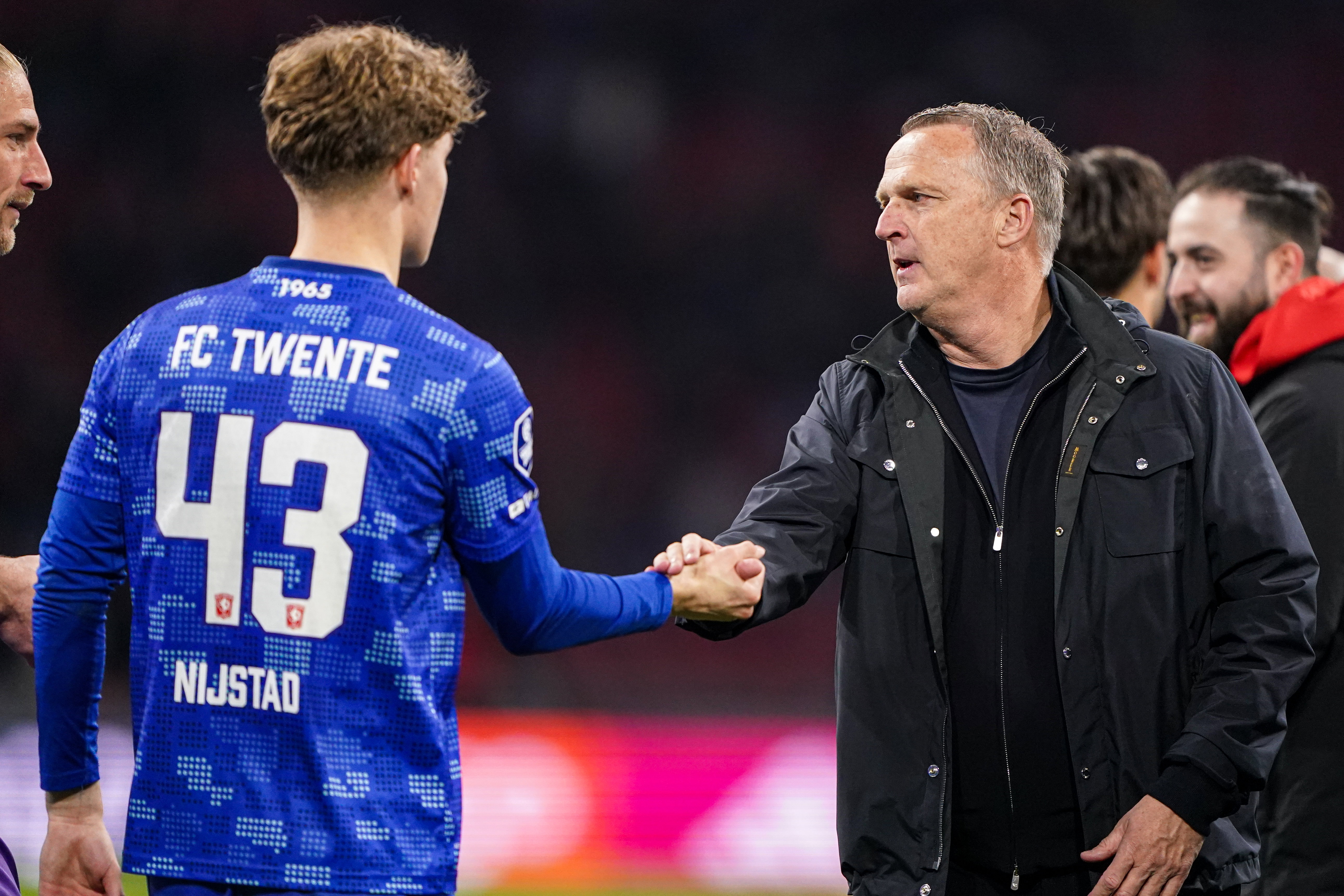 John van den Brom met Ruud Nijstad