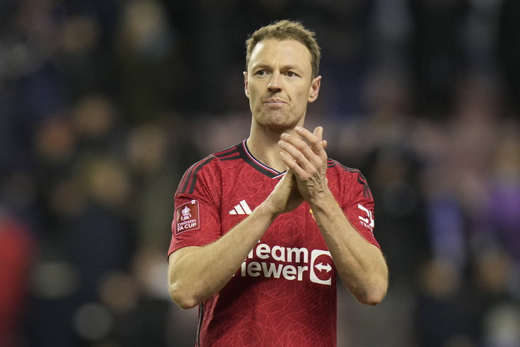 Jonny Evans namens Manchester United