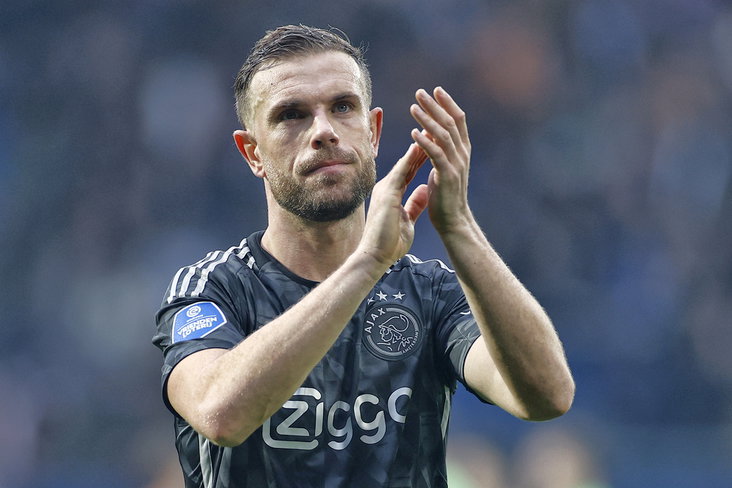 Jordan Henderson baalt van het resultaat in Heerenveen