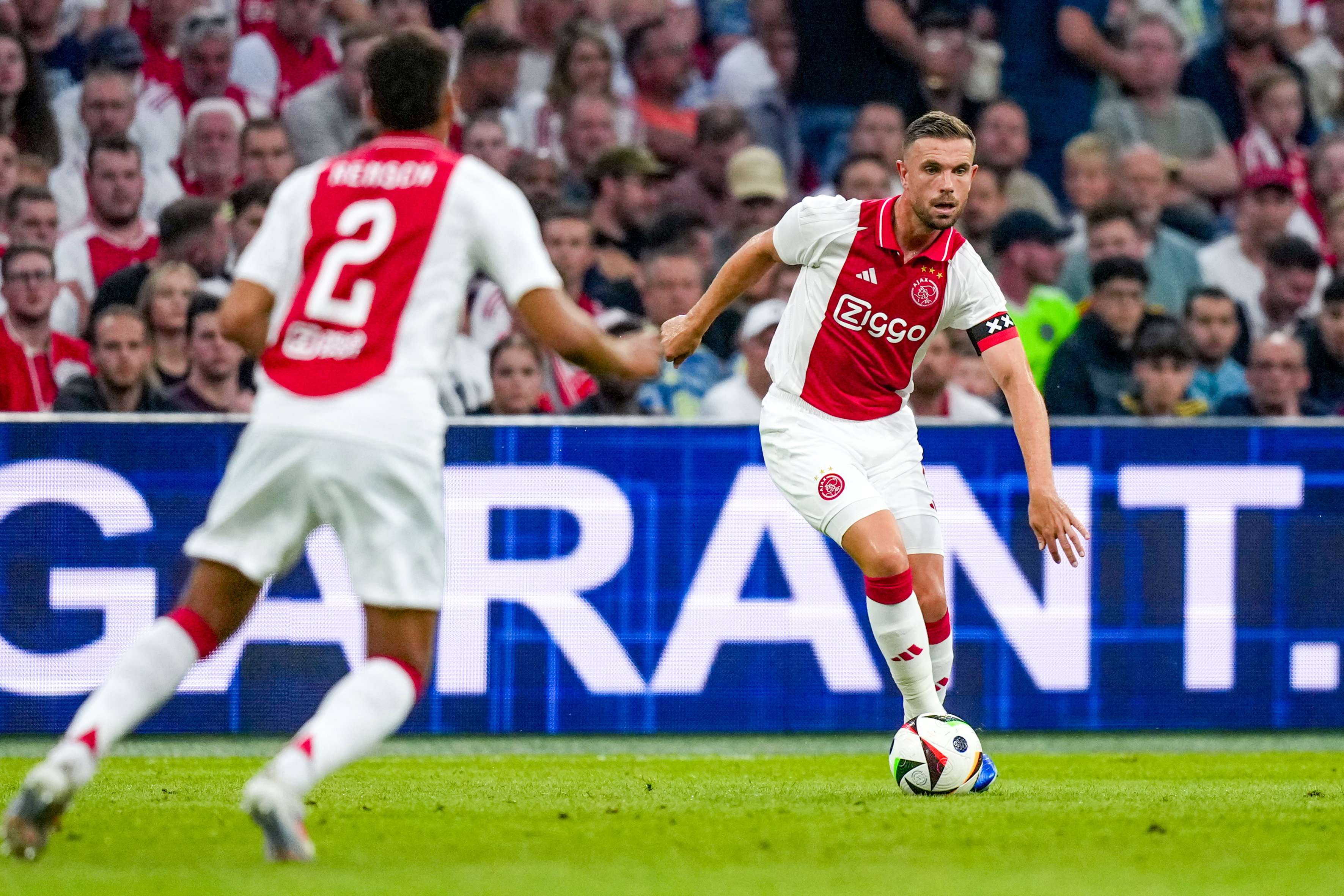 Jordan Henderson in de Johan Cruijff Aren A