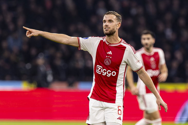 Jordan Henderson tegen PSV