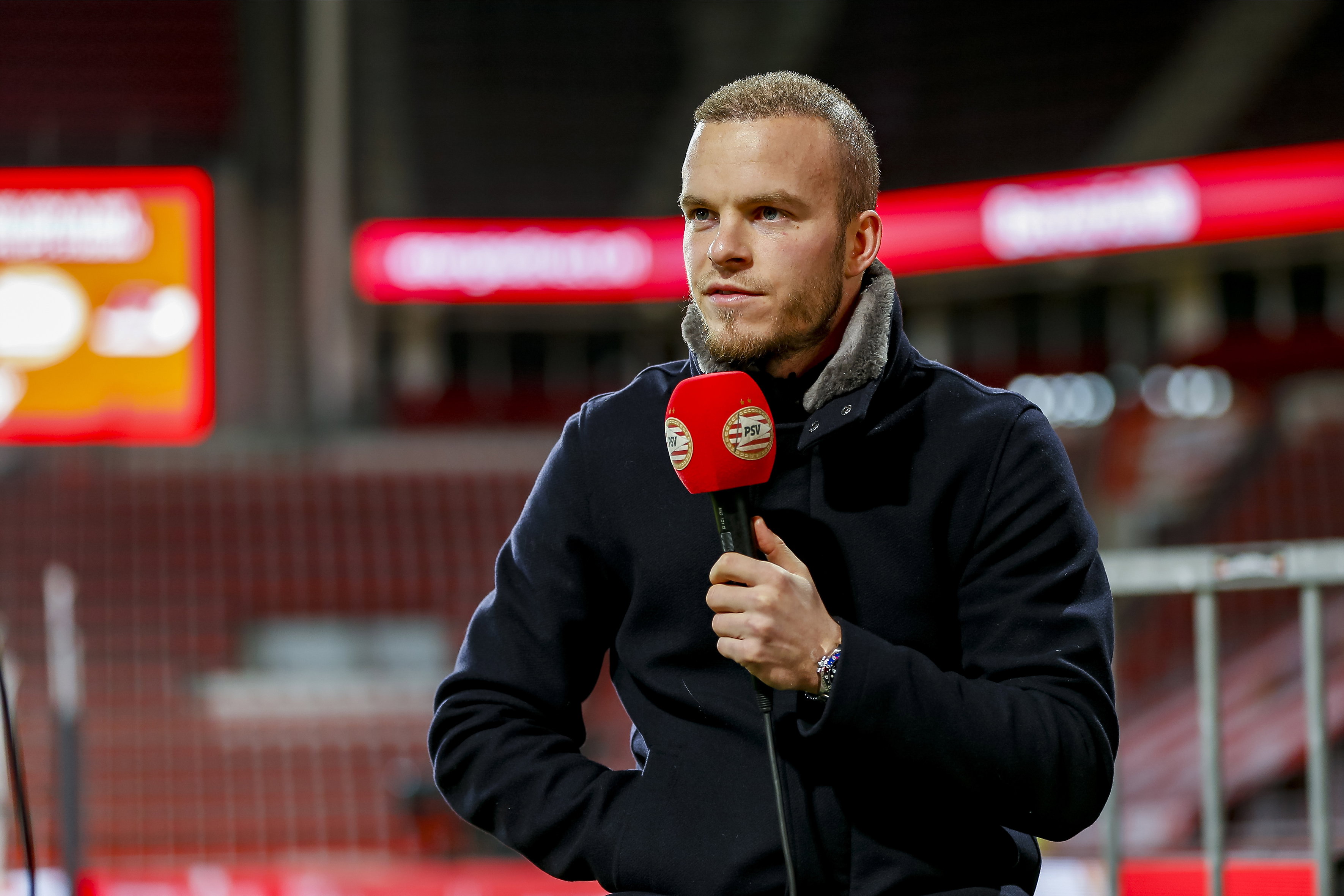 Jorrit Hendrix in het Philips Stadion