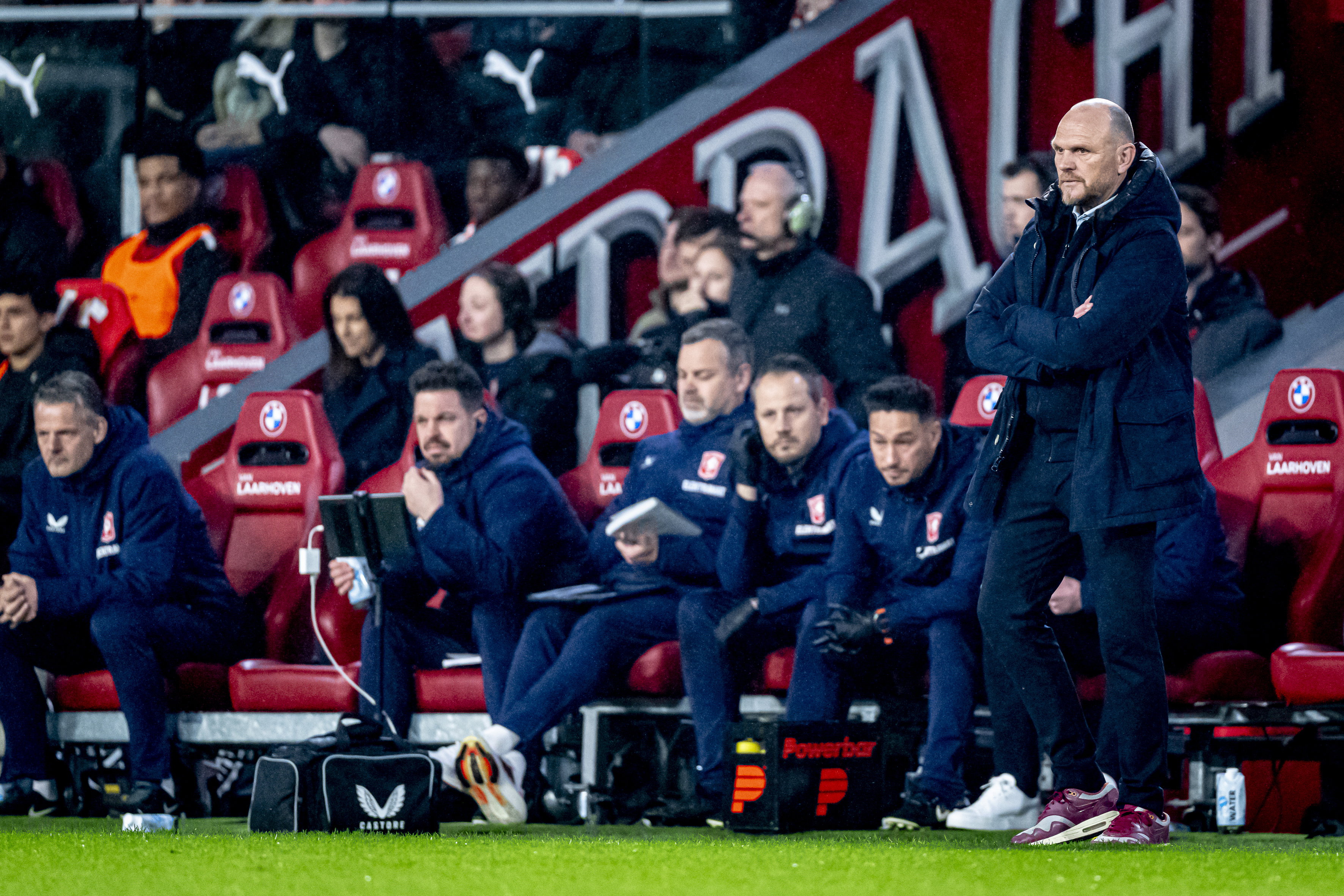 Joseph Oosting in het Philips Stadion