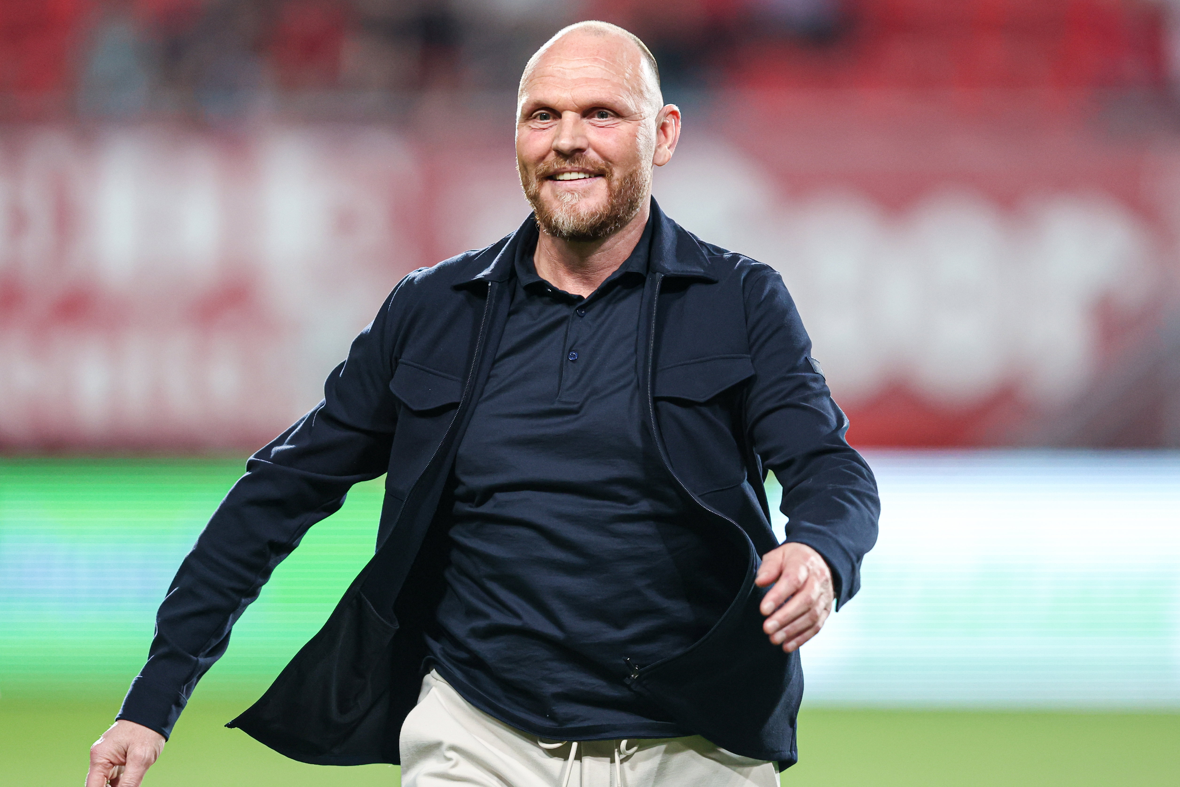 Joseph Oosting voor het duel tegen Fortuna Sittard