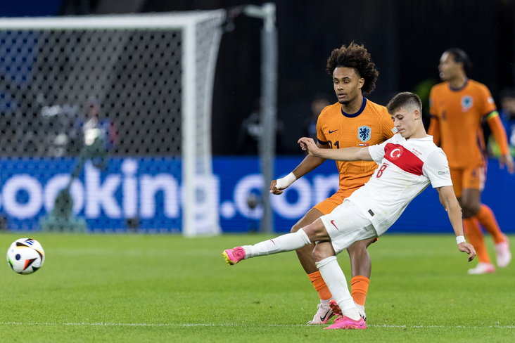 Joshua Zirkzee tegen Turkije