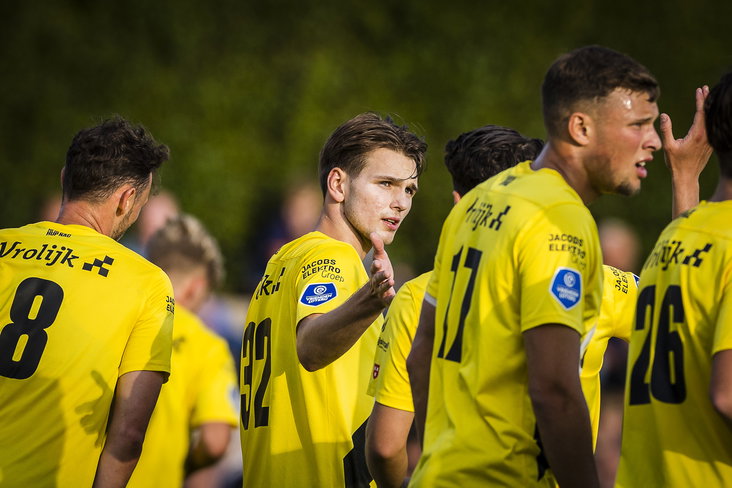 Juho Talvitie scoort tegen de Zeeuwse selectie